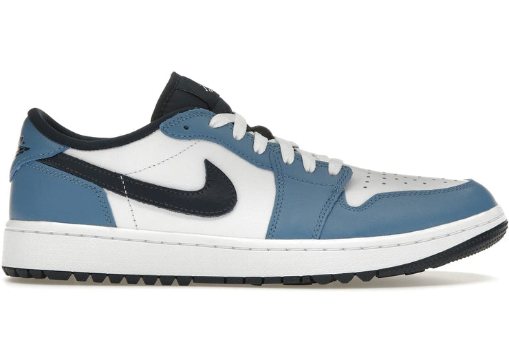 Jordan 1 Low Golf White Aegean Storm